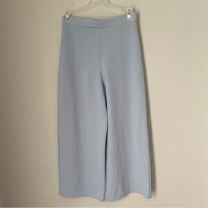 BooHoo Women’s Flat Front Wide Leg Cropped Pull On Pants